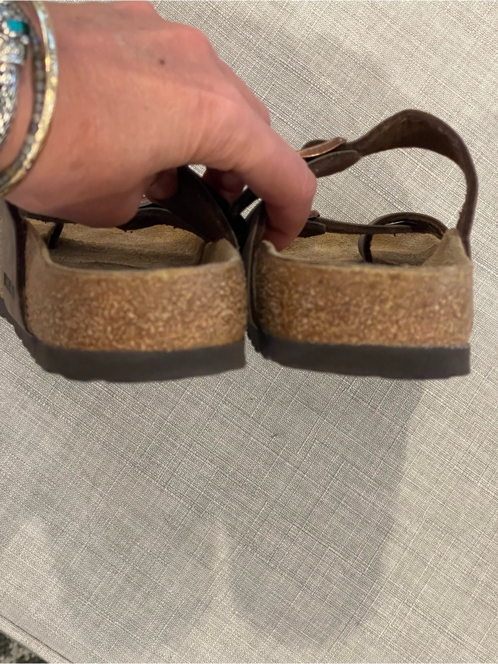 Birkenstock Mayari in Mocha GUC Birkibuck EU 38 W 7 festival bohemian cottage - Picture 8 of 8